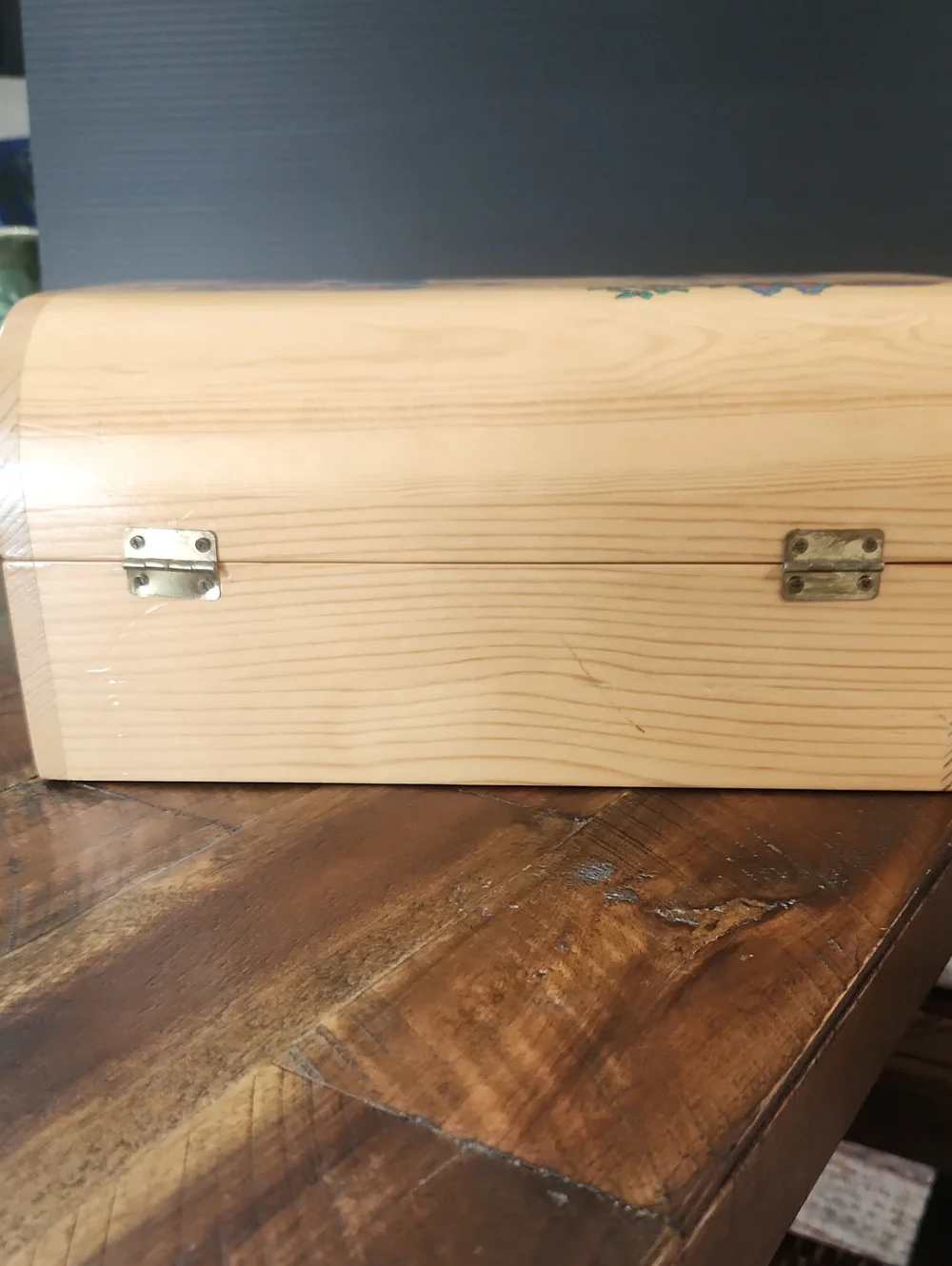Wooden Friendship Keepsake Box - Natural Finish